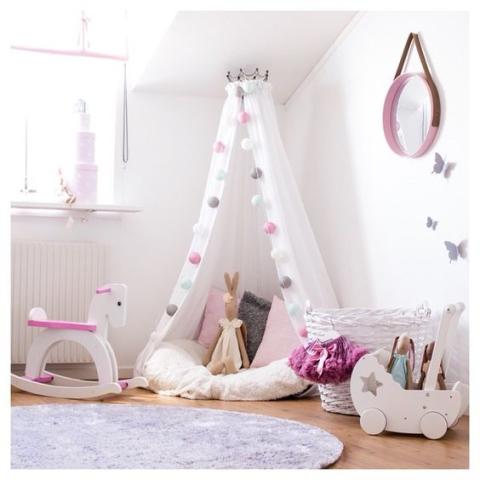 Όμορφες ιδέες για να διακοσμήσεις το κοριτσίστικο παιδικό υπνοδωμάτιο