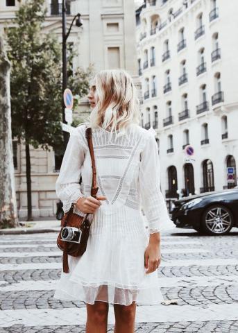Ιδέες για να φορέσεις σωστά το καλοκαιρινό λευκό φόρεμα Ιδέες για να φορέσεις σωστά το καλοκαιρινό λευκό φόρεμα
