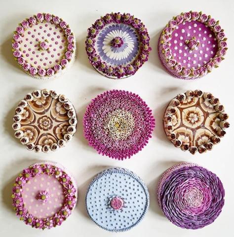 Ανακάλυψα τα πιο ανθισμένα cakes ever