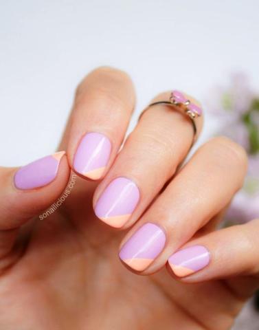 #manimonday: Cute μανικιούρ με αποχρώσεις του λιλά