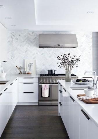 Ολόλευκη κουζίνα: Η νέα τάση στη διακόσμηση