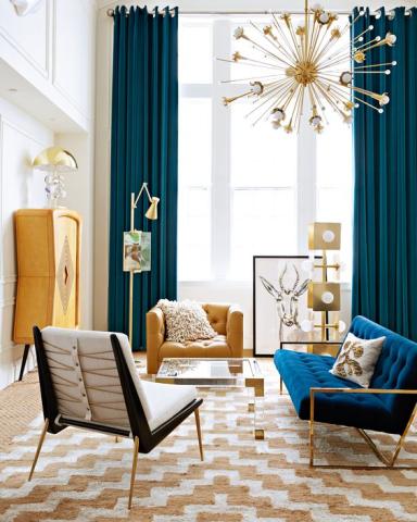 Colourful living rooms: Σαλόνια με funky ύφος που θα σου φτιάξουν τη διάθεση