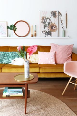 Colourful living rooms: Σαλόνια με funky ύφος που θα σου φτιάξουν τη διάθεση