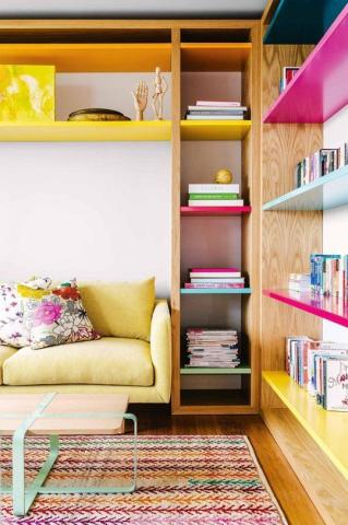 Colourful living rooms: Σαλόνια με funky ύφος που θα σου φτιάξουν τη διάθεση
