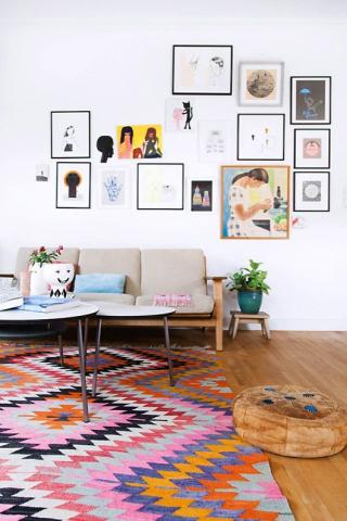Colourful living rooms: Σαλόνια με funky ύφος που θα σου φτιάξουν τη διάθεση