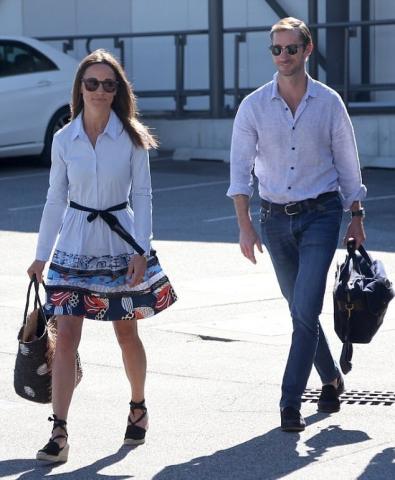 Pippa Middleton: Τι έχει πάθει και δεν βγάζει αυτά τα παπούτσια; 