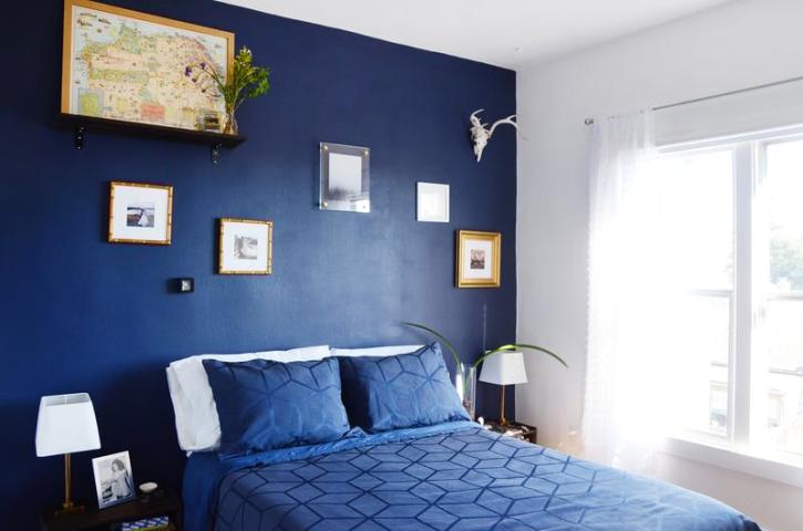 Deco Inspo: Blue And White διακόσμηση στο υπνοδωμάτιο