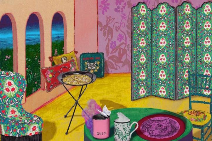 Ο οίκος Gucci λανσάρει νέα διακοσμητική σειρά και είναι όσο εντυπωσιακή φαντάζεσαι