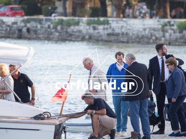 Βασιλικές αφίξεις στην Ελλάδα - Κάρολος και Καμίλα στην Κέρκυρα 