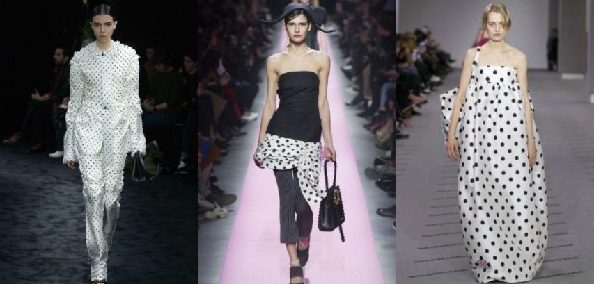 PFW: Έμφαση στα Polka Dots PFW: Έμφαση στα Polka Dots