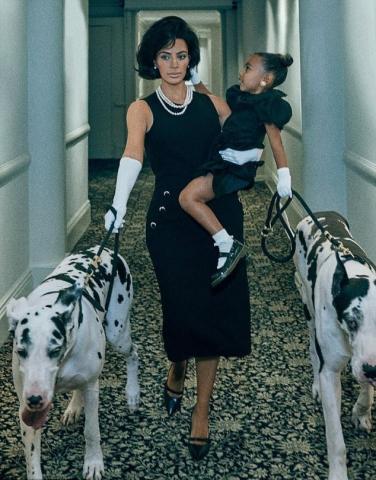 H Kim Kardashian όταν θα μεγαλώσει θέλει να γίνει Jackie Kennedy Onassis 