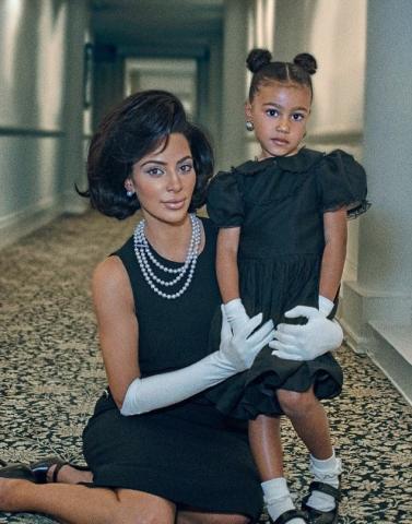 H Kim Kardashian όταν θα μεγαλώσει θέλει να γίνει Jackie Kennedy Onassis 