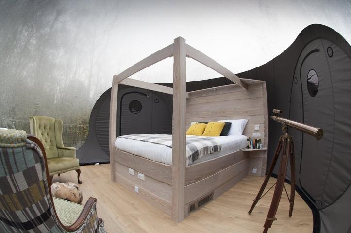 Sleeping in a bubble: Τα δωμάτια-φούσκες θα μας αδειάσουν τον κουμπαρά Sleeping in a bubble: Τα δωμάτια-φούσκες θα μας αδειάσουν τον κουμπαρά