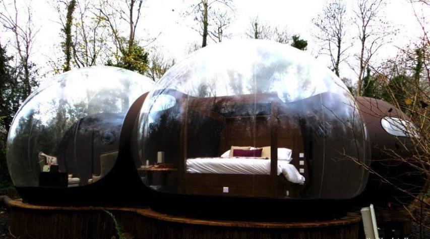 Sleeping in a bubble: Τα δωμάτια-φούσκες θα μας αδειάσουν τον κουμπαρά Sleeping in a bubble: Τα δωμάτια-φούσκες θα μας αδειάσουν τον κουμπαρά