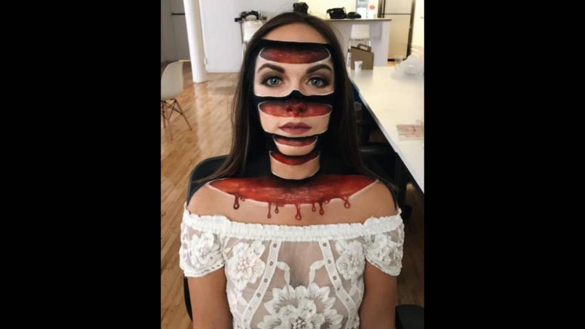 Αυτή είναι η Καναδή makeup artist που έχει τρομακτικές ικανότητες Αυτή είναι η Καναδή makeup artist που έχει τρομακτικές ικανότητες