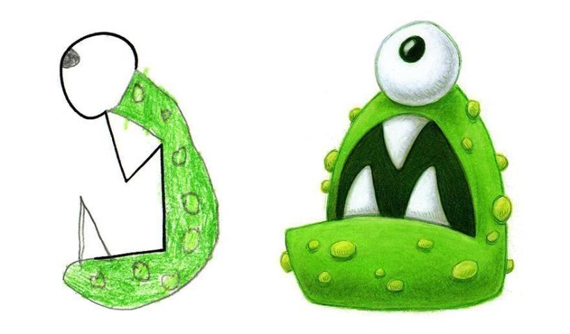 Όταν οι παιδικές ζωγραφιές γίνονται έμπνευση για έναν επαγγελματία εικονογράφο Όταν οι παιδικές ζωγραφιές γίνονται έμπνευση για έναν επαγγελματία εικονογράφο