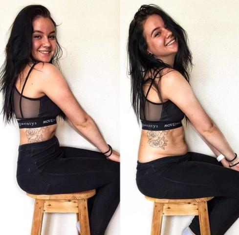 Πραγματικότητα VS Insta: Blogger δείχνει τις δύο εκδοχές του κορμιού της Πραγματικότητα VS Insta: Blogger δείχνει τις δύο εκδοχές του κορμιού της