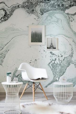 Το νέο deco trend ακούει στο όνομα Marble Wallpaper και σίγουρα θα το λατρέψεις