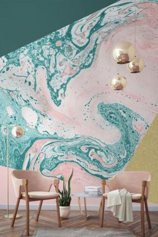 Το νέο deco trend ακούει στο όνομα Marble Wallpaper και σίγουρα θα το λατρέψεις