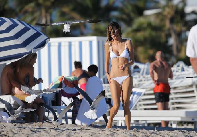 Η Alessandra Ambrosio δέχτηκε επίθεση από… γλάρους Η Alessandra Ambrosio δέχτηκε επίθεση από… γλάρους