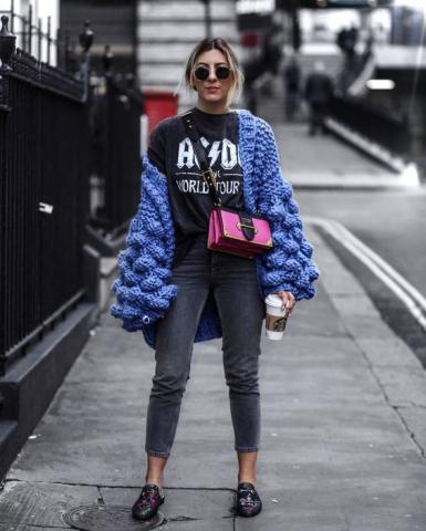 Η oversized ζακέτα σου αναβαθμίζεται και γίνεται κομμάτι-κλειδί για στιλάτες εμφανίσεις 