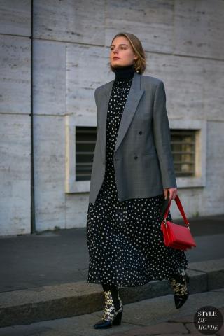 Στιλάτοι τρόποι να απογειώσεις ένα polka dot σύνολο