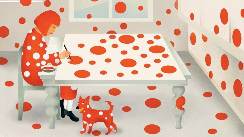 Η Yayoi Kusama γίνεται ηρωίδα σε κόμικ