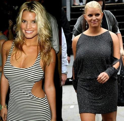 To πριν και το μετά: Όταν οι celebrities παίρνουν βάρος