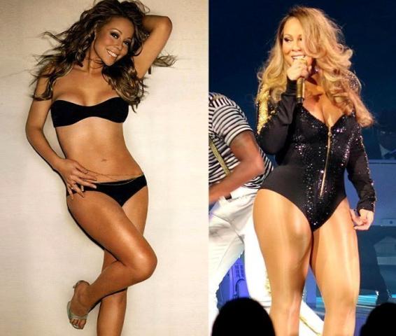 To πριν και το μετά: Όταν οι celebrities παίρνουν βάρος