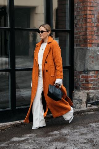 Τα βαριά παλτό κυριαρχούν στο street style στο Όσλο