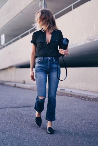 Styling tips για να φορέσεις σωστά το νέο denim trend που όλα τα It girls έχουν λατρέψει Styling tips για να φορέσεις σωστά το νέο denim trend που όλα τα It girls έχουν λατρέψει