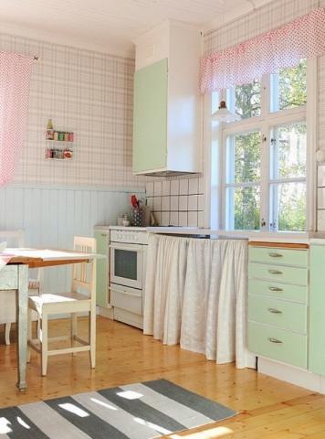 Οι παστέλ αποχρώσεις στην κουζίνα