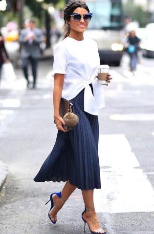 Άνοιξη με στιλ! Φόρεσε την πλισέ φούστα από το πρωί μέχρι το βράδυ