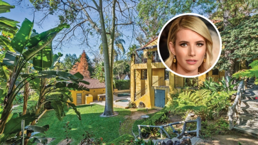 Η εξωτική βίλα της Emma Roberts είναι αλλιώτικη απ’ τις άλλες