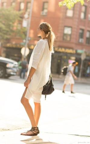 Τα ponytails του καλοκαιριού στην street εκδοχή τους