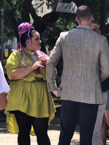 Ο πρίγκιπας William έκανε καινούργια φίλη στο Τελ Αβίβ, τη Netta 