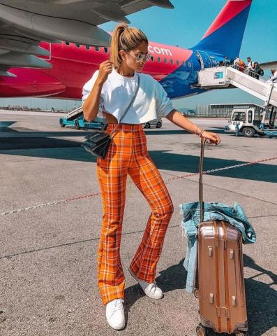 Plaid pants: Το φθινοπωρινό trend που μπορείς να αρχίσεις να φοράς από τώρα