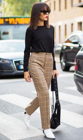 Plaid pants: Το φθινοπωρινό trend που μπορείς να αρχίσεις να φοράς από τώρα