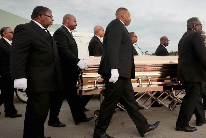 Aretha Franklin: Φωτογραφίες από την κηδεία της