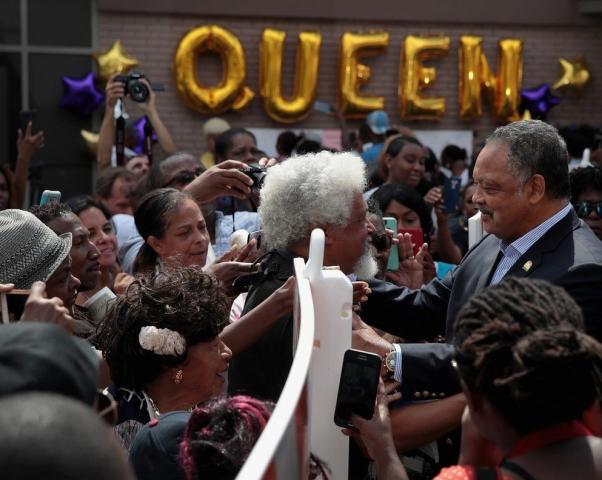 Aretha Franklin: Φωτογραφίες από την κηδεία της