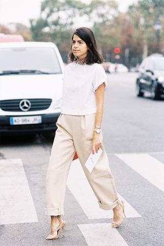 Τα σωστά παπούτσια για να φορέσεις με το wide-leg crop παντελόνι Τα σωστά παπούτσια για να φορέσεις με το wide-leg crop παντελόνι