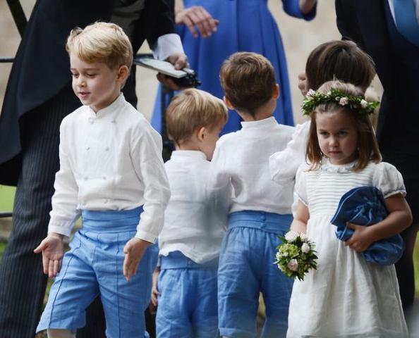 Τα βασιλικά τέκνα έγιναν παρανυφάκια στον γάμο της κολλητής της Kate Middleton