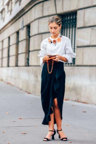 Ruffled Skirt: Η φούστα που έχει κατακλύσει τα street style looks Ruffled Skirt: Η φούστα που έχει κατακλύσει τα street style looks