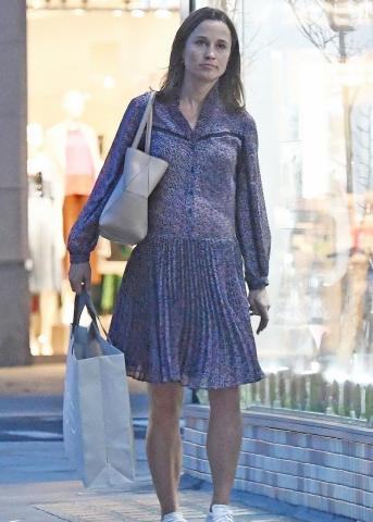 Η έγκυος Pippa Middleton για ψώνια στο Chelsea