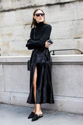 8 looks που αποδεικνύουν την αξία ενός total black outfit 