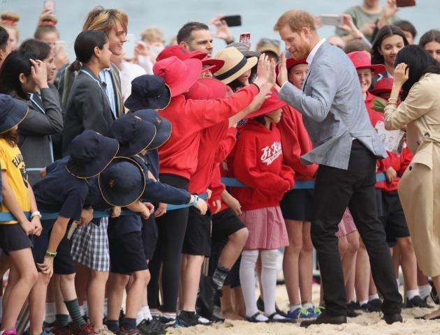 Harry & Meghan στην παραλία της Μελβούρνης