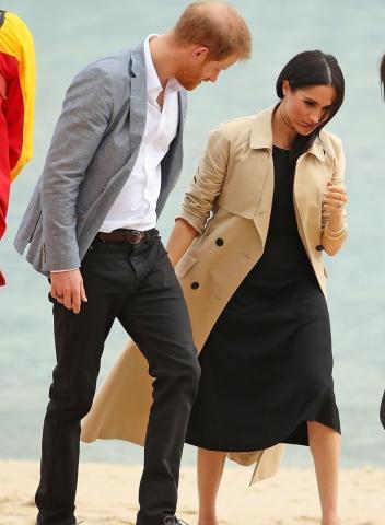 Harry & Meghan στην παραλία της Μελβούρνης
