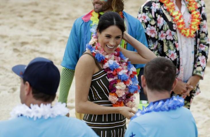 Η Meghan Markle μίλησε πρώτη φορά για την εγκυμοσύνη της