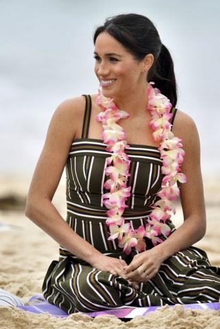 Η Meghan Markle μίλησε πρώτη φορά για την εγκυμοσύνη της