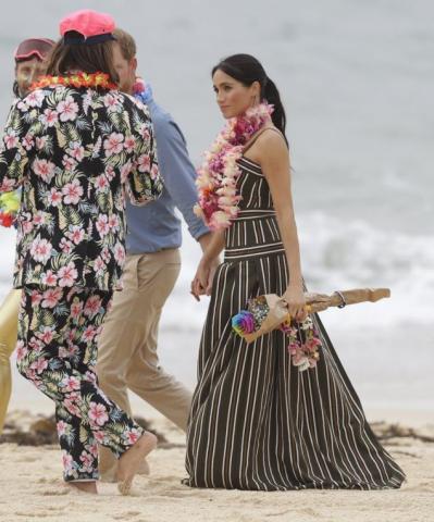 Η Meghan Markle μίλησε πρώτη φορά για την εγκυμοσύνη της